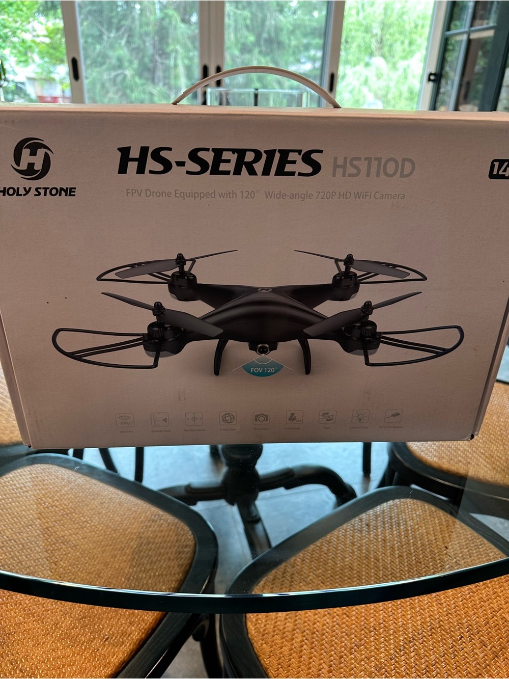 🚁 Holy Stone HS110D FPV Drone with HD Camera – Complete Set! 🚁